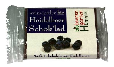 Weinviertler Bio Heidelbeerschoklad_Biobeerengarten Hummel