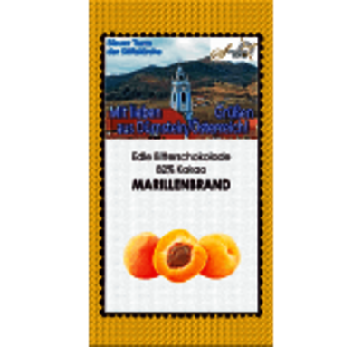 Marillenbrandschokolade weiß