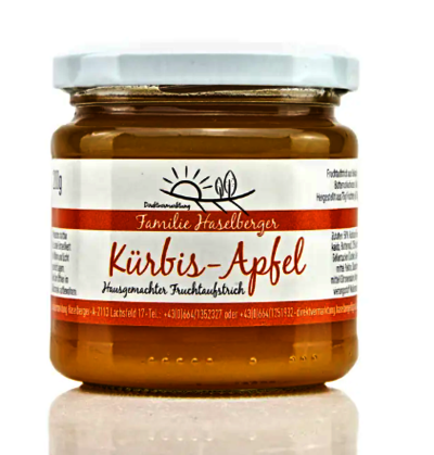 Kürbis-Apfel Fruchtaufstrich