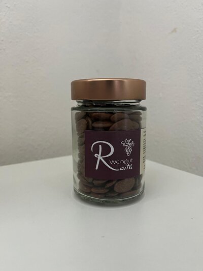 Kürbiskerne in Milchschokolade