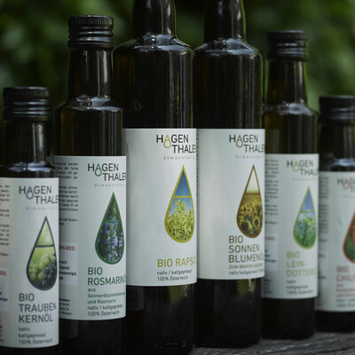 Kaltgepresste Speiseöle