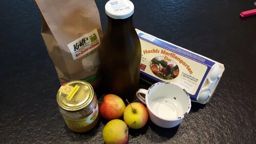 Zutaten Apfelkuchen