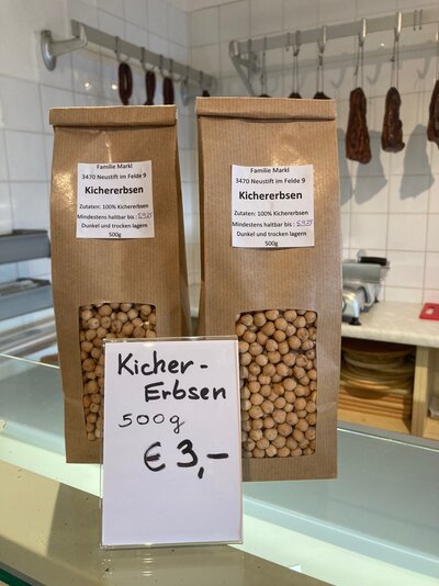 Kichererbsen getrocknet