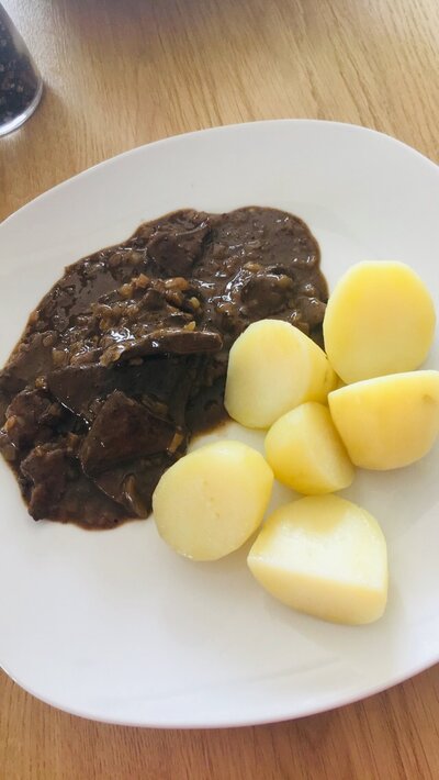 Geröstete Rehleber