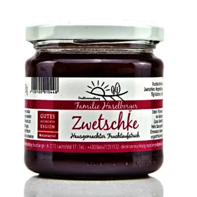 Zwetschken Fruchtaufstrich
