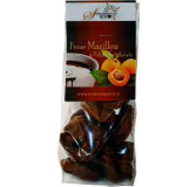 Marillen in Vollmilchschokolade