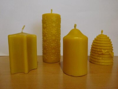 Kerzen (100% Bienenwachs)