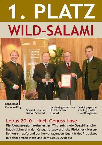 Wildsalami_Semrad, Schmid Wildsalami_Semrad, Schmid