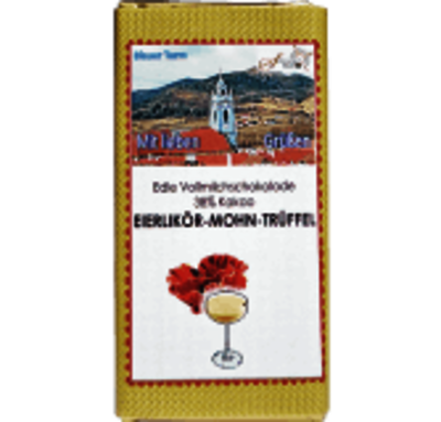 Eierlikör-Mohn-Trüffelschokolade