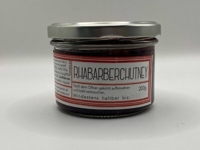 Rhabarberchutney