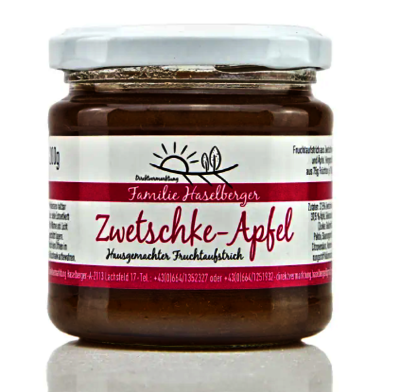 Zwetschke-Apfel Fruchtaufstrich