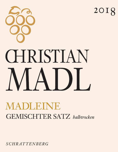 MADL-Wein Madleine Gemischter Satz halbtrocken 2018_Christian Madl