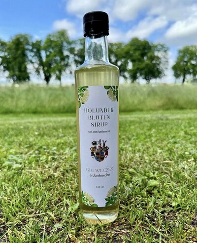 Holunderblütensirup