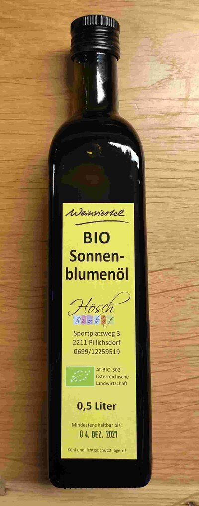 Sonnenblumenöl_Biohof Hösch/Alexander Hösch