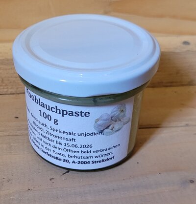 Knoblauchpaste