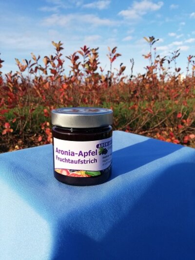 Aronia-Apfelfruchtaufstrich