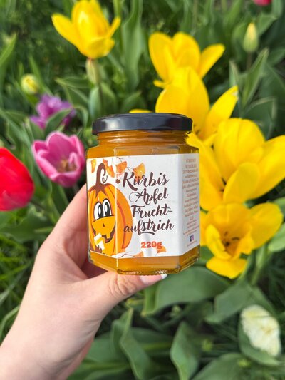 Kürbis-Apfel-Fruchtaufstrich