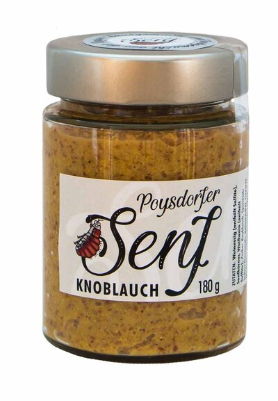 Knoblauchsenf 180g