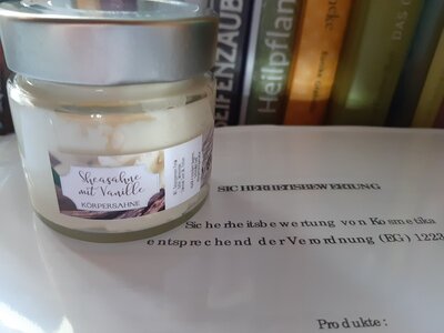 Sheasahne mit Vanilleduft