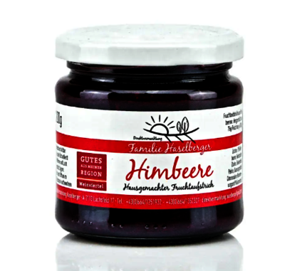 Himbeer Fruchtaufstich