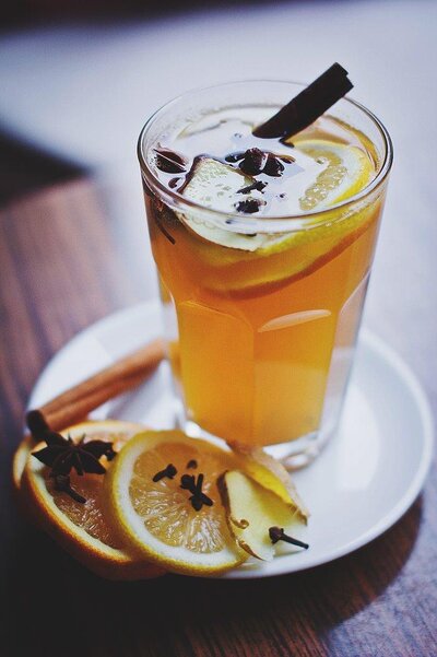 Apfel-Glühwein