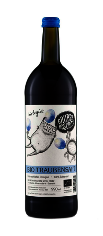 Bio-Traubensaft rot