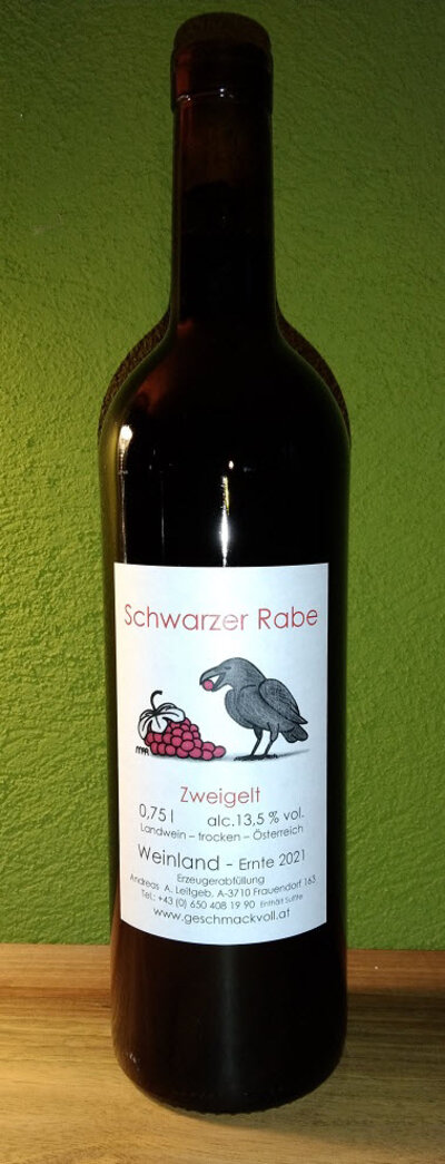Zweigelt -  Schwarzer Rabe