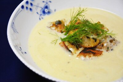 Knoblauchcremesuppe