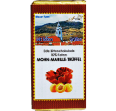 Mohn-Marille-Trüffelschokolade