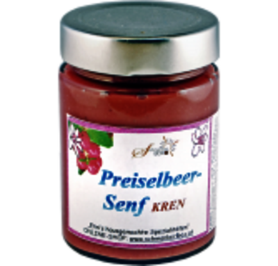 Preiselbeer-Kren Senf