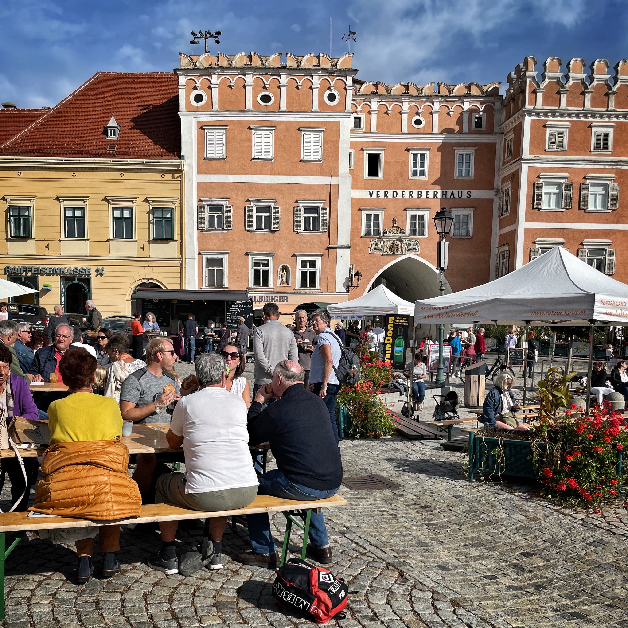 Fotos vom Genussmarkt Retzer Land am Retzer Hauptplatz